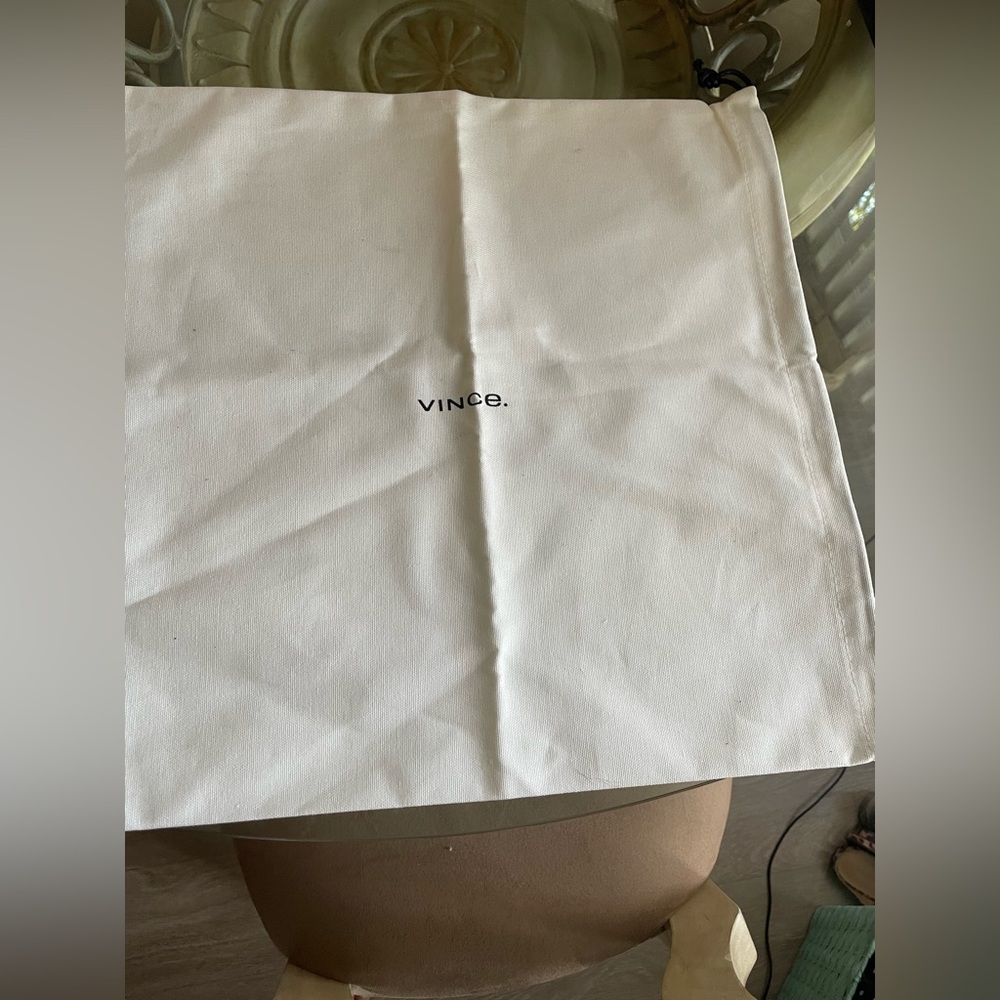 VINCE DESIGNER SHOE DUST BAG
